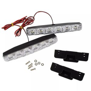2Pcs Led Feu de Jours Parchoc Standard