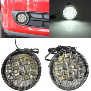 Feux Antibrouillard 2 Pièces 12V 18LED Pour Toutes Les Voitures